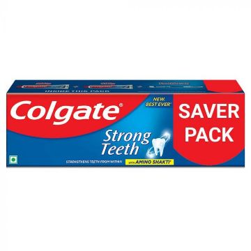 Picture of Colgate Strong Teeth Anticavity Toothpaste 300gm (With Free Toothbrush)