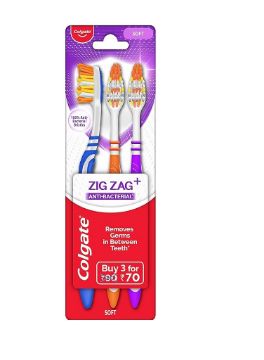 Picture of Colgate Zigzag 2+1 ToothBrush