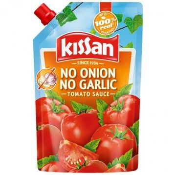 Picture of Kissan No Onion No Garlic Tomato Sauce 425gm