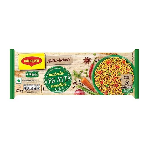 Picture of Maggi Masala Veg atta Noodles 290gm