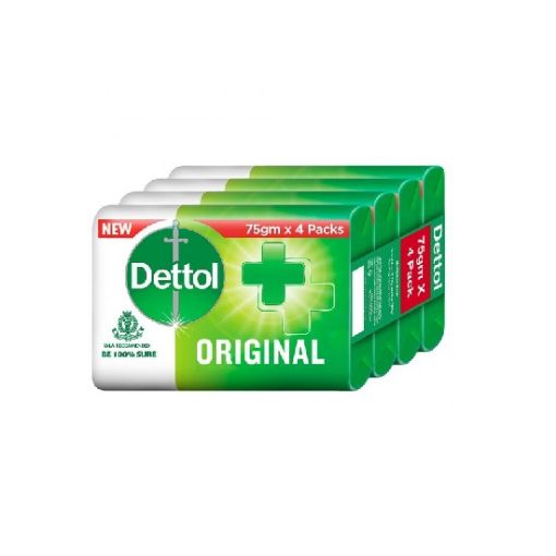 Picture of Dettol Original Soap 75gm (Pack of 4)