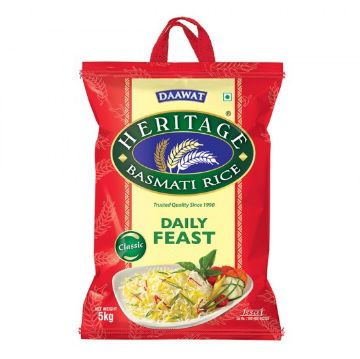 Picture of Daawat Heritage  Daily Feast Basmati Rice 5Kg