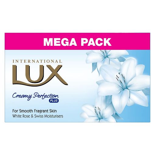 Picture of Lux International Creamy Perfection Plus For Smooth Fragrant Skin Soap 4x125gm