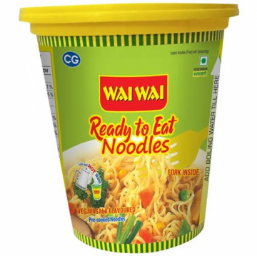 Picture of Wai Wai Ready to Eat Noodles Veg Masala Cup 70gm