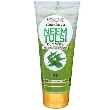 Picture of Patanjali Neem Tulsi Face Wash 60gm