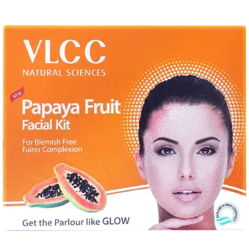 Picture of VLCC Papaya Fruit Single Facial Kit 60gm