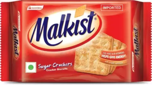 Picture of Malkist Sugar Crunchy Crackers Biscuits 110gm