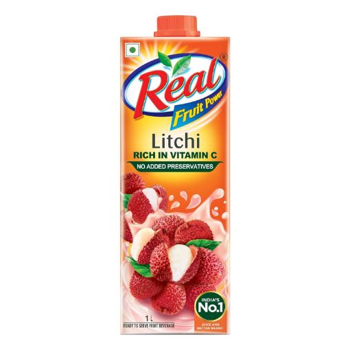 Picture of Real Fruit Power Litchi Juice 1 Ltr