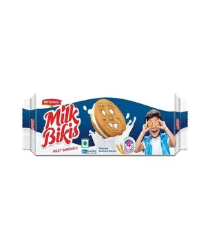 Picture of Britannia Milk Bikis Milk Cream Biscuits 100 Gm