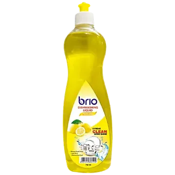 Picture of Brio Dishwashing Liquid - Fresh Lime, Removes Tough Grease, 750 ml