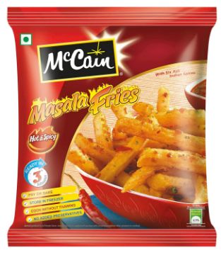 Picture of Mccain Masala Fries 375gm
