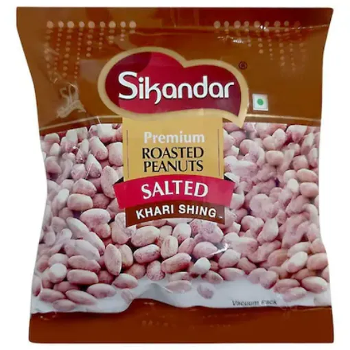 Picture of Sikandar Roasted Salted Peanuts 200 gm