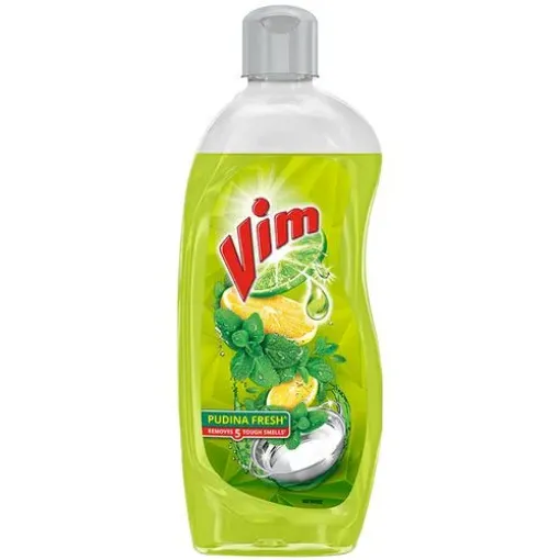 Picture of Vim Extra Anti Smell Dishwash Liquid - With Pudina 500 ml