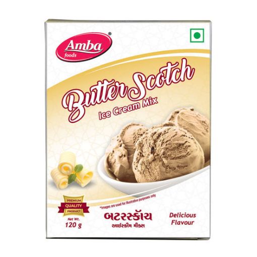 Picture of Ambe Butterscotch Ice Cream Mix 100g
