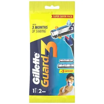 Picture of Gillette Guard Razor (1N Razor & 2N Cartridges)