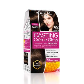 Picture of L'Oreal Paris Casting Creme Gloss, Dark Brown 21g+24ml