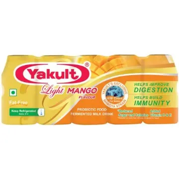 Picture of Yakult Mango | Probiotic Fermented Milk Drink, 325 ml