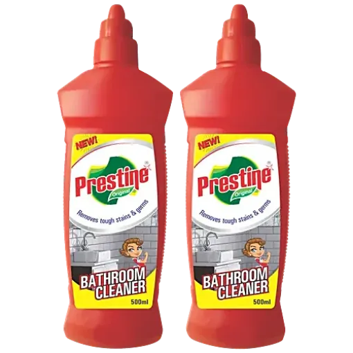 Picture of Prestine Red Bathroom Cleaner, 500 ml Buy 1 Get 1 Free