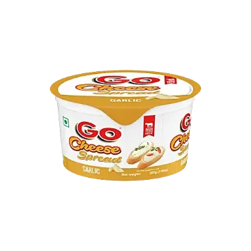 Picture of Go Cheese Spread - Garlic, 200 g Tub