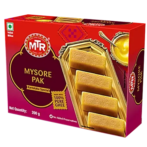 Picture of MTR Mysore Pak - Made With 100% Pure Ghee, 200 g