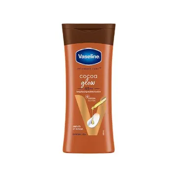 Picture of Vaseline Intensive Care Cocoa Glow Body Lotion, moisturizes Serum In Lotion 200ml