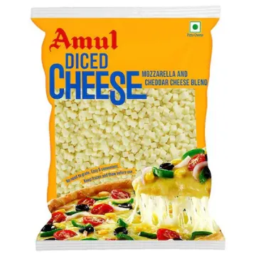 Picture of Amul Diced Cheese Blend 200g