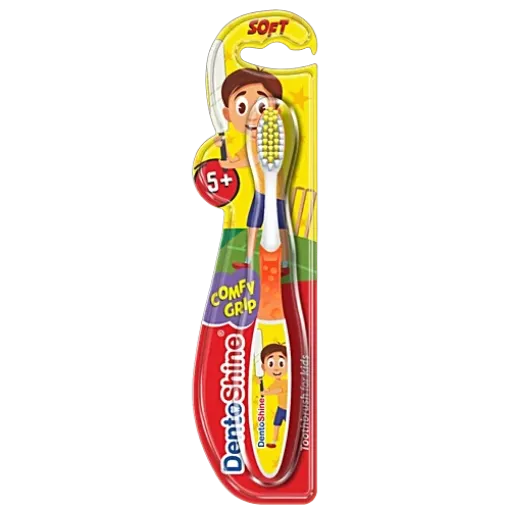 Picture of Dentoshine Sticky Brush Extra Soft 2+ Years Toothbrush (Pack of 1)